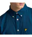 Chemise Unie Homme Bleu Marine Lyle & Scott-4