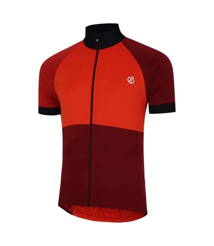 Maillot de cyclisme protraction homme cannelle / rouge syrah Dare 2B