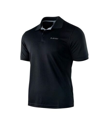 Polo Entraînement Site Homme Noir Argenté Hi-Tec