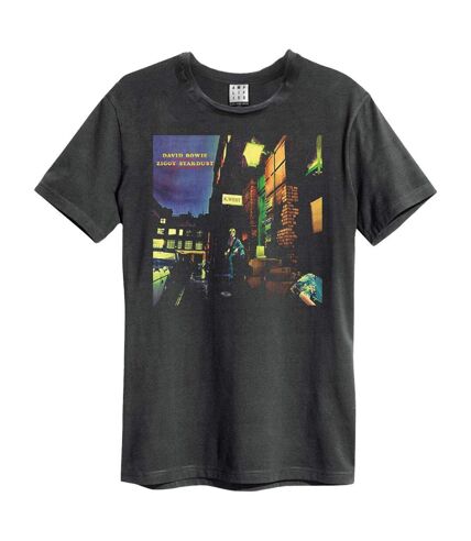 Amplified - T-shirt ZIGGY STARDUST - Adulte (Charbon) - UTGD1366