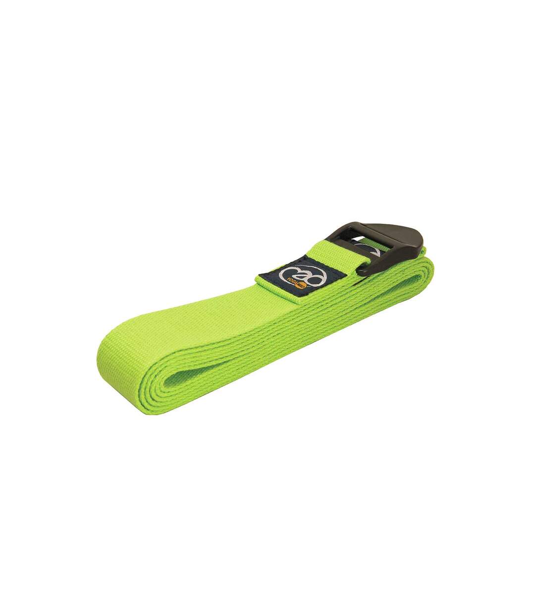 Sangle de yoga adulte vert fluo Yoga-Mad