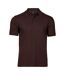 Polo luxury homme chocolat Tee Jays-1