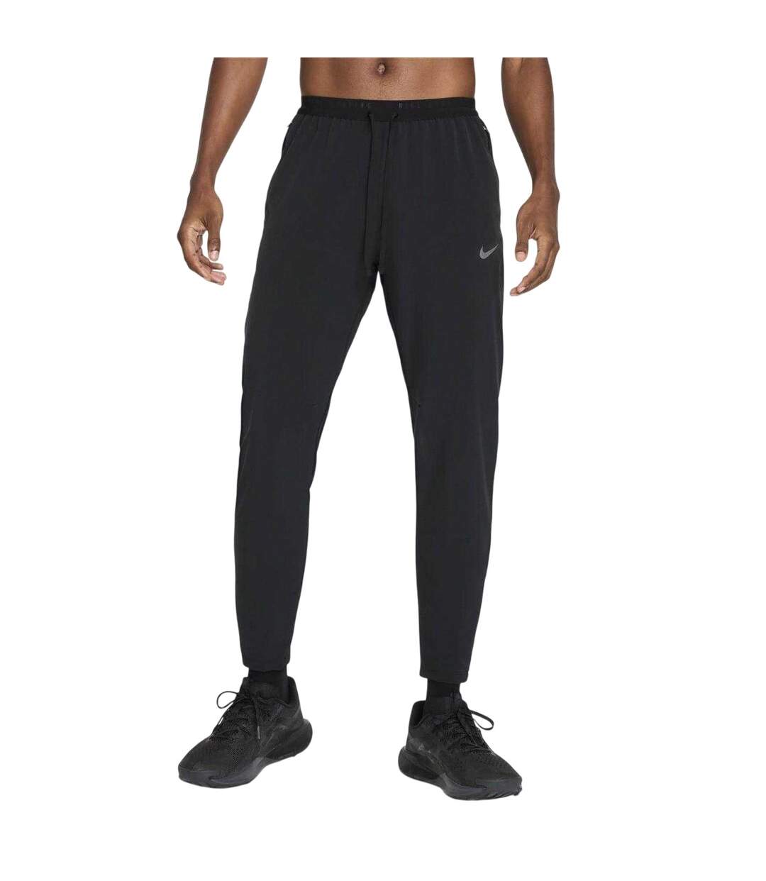 Collants De Course Homme Noir Noir Brillant Nike-2
