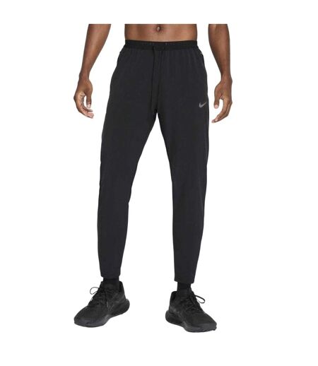 Collants De Course Homme Noir Noir Brillant Nike
