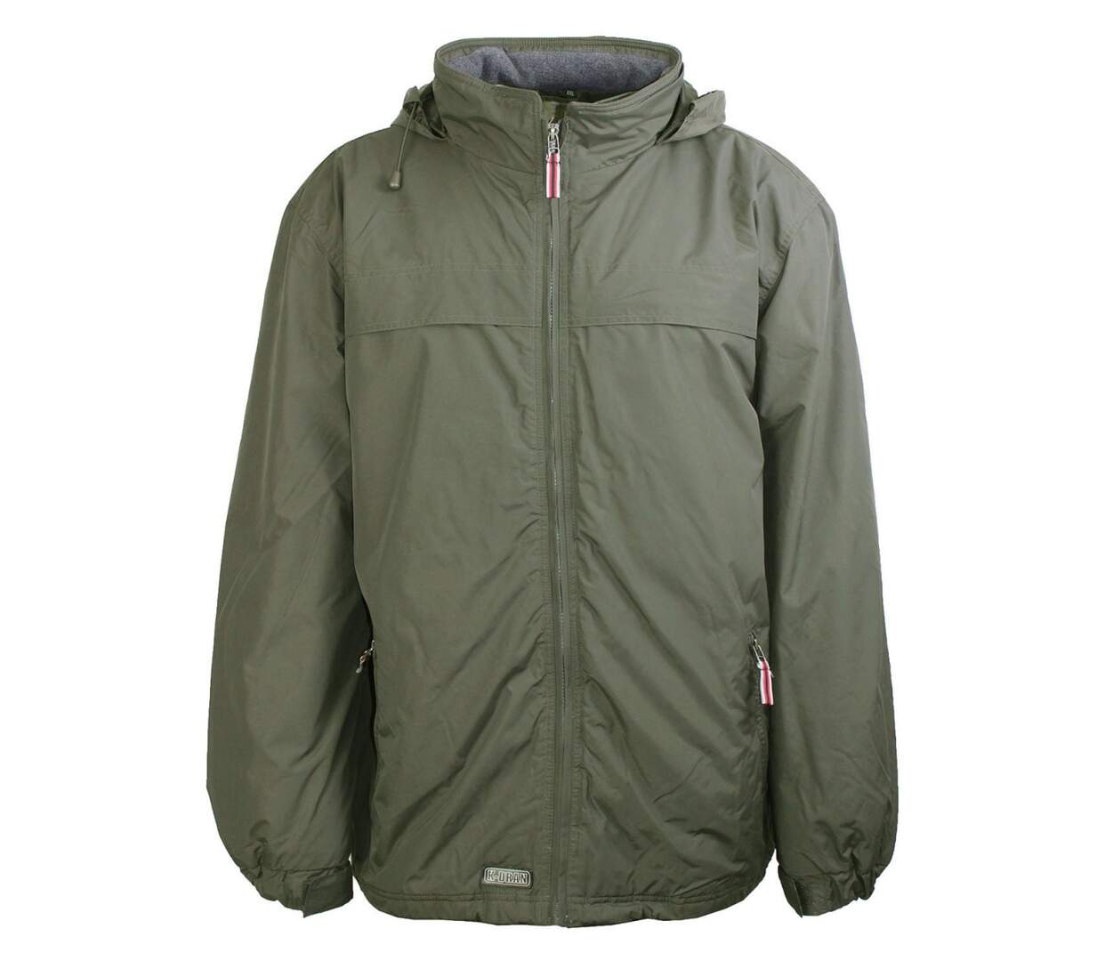 Blouson fermeture zippée grandes tailles KH0070K-1