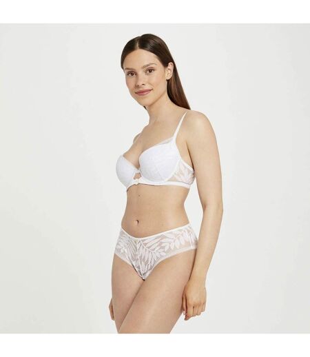 Soutien-gorge ampliforme coque moulée blanc Lina