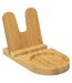 Repose cuillère en bambou avec couvercle - Beige-1