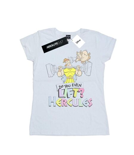 Disney - T-shirt HERCULES DO YOU EVEN LIFT? - Femme (Blanc) - UTBI15821