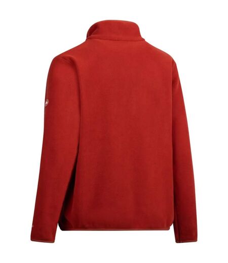 Haut Polaire Mantle Femme Rouge Rouille Trespass