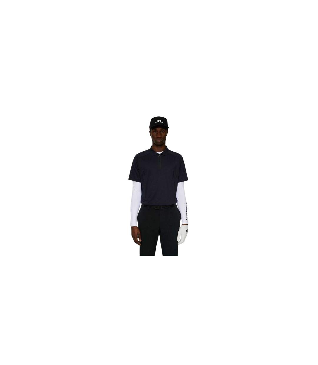 Polo Manches Raglan Homme Bleu Marine J.Lindeberg-1