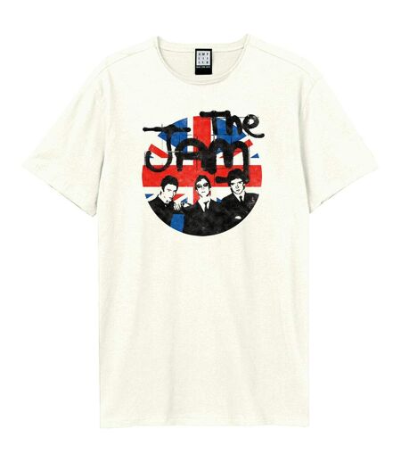 T-shirt The Jam Adulte Blanc Amplified