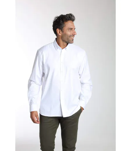 Chemise manches longues en coton CRYS