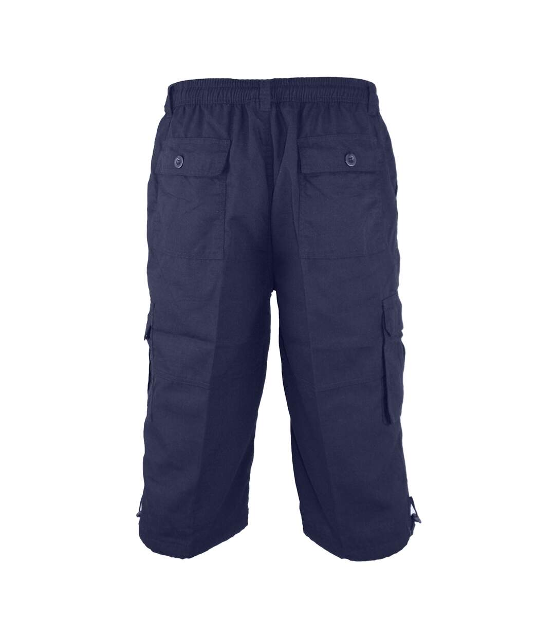 Duke Mens Mason Kingsize Cargo Capri Shorts (Navy) - UTDC250-2