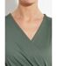 Robe cache coeur jersey cotelé Essentiel-3