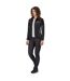 Womens/ladies Yare V Fleece Black Seal Grey Regatta-1
