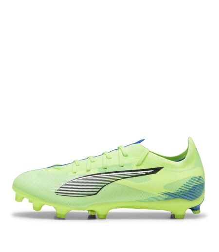 Mens Ultra 5 Match Firm Ground Football Boots Green White Blue Puma