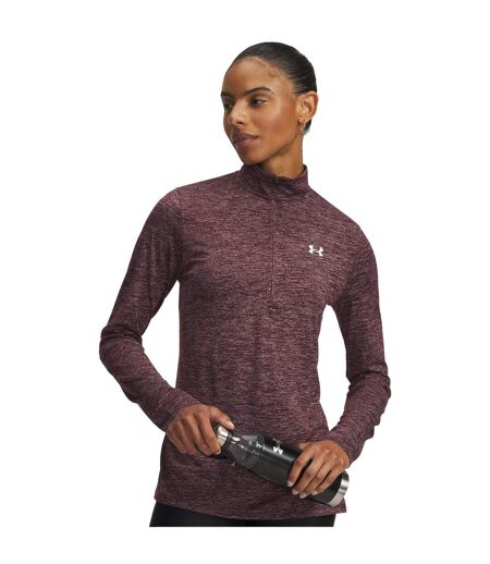 Haut Motif/style Texturé Tech Femme Bordeaux Foncé Under Armour