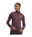 Haut Motif/style Texturé Tech Femme Bordeaux Foncé Under Armour-1