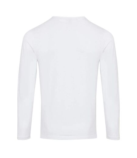 T-shirt Long John Homme Blanc Premier