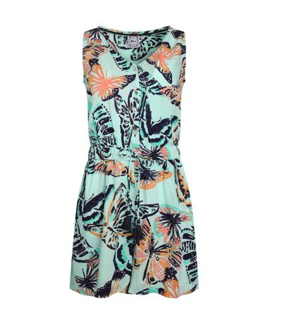 Womens/ladies mare printed playsuit seafoam Weird Fish