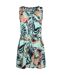 Womens/ladies mare printed playsuit seafoam Weird Fish-1