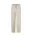 Womens/ladies Pintuck Trousers Stone Jack Wills-2