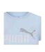 Womens/ladies Regular T-shirt Blue Puma-3