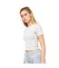 T-shirt Court Tilly Femme Gris Chiné Juice-1