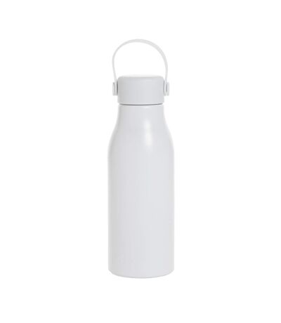 Pluto recycled aluminium 680ml water bottle one size white XD Collection