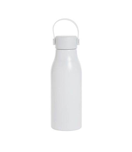Pluto recycled aluminium 680ml water bottle one size white XD Collection