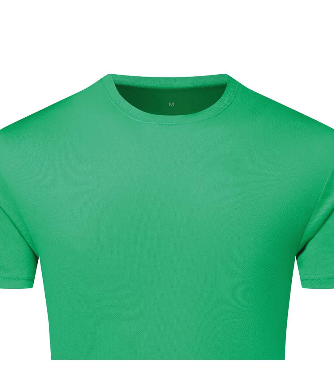 T-shirt Motif/style Texturé Homme Vert Vif TriDri-2