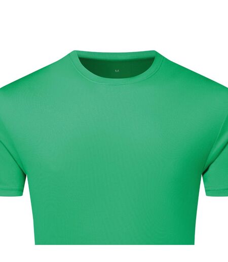 T-shirt Motif/style Texturé Homme Vert Vif TriDri