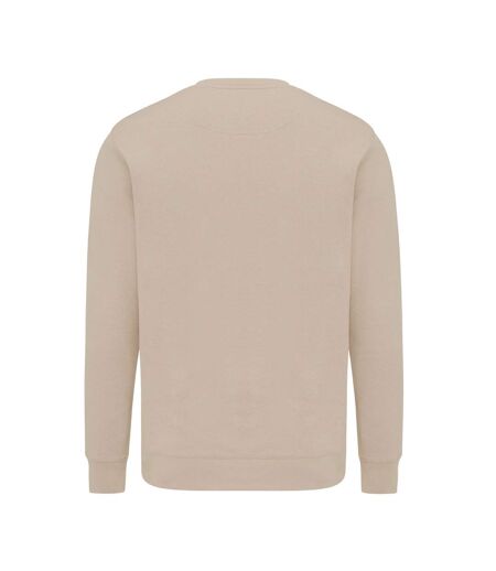 Unisex adult etosha recycled cotton lightweight sweatshirt desert Iqoniq