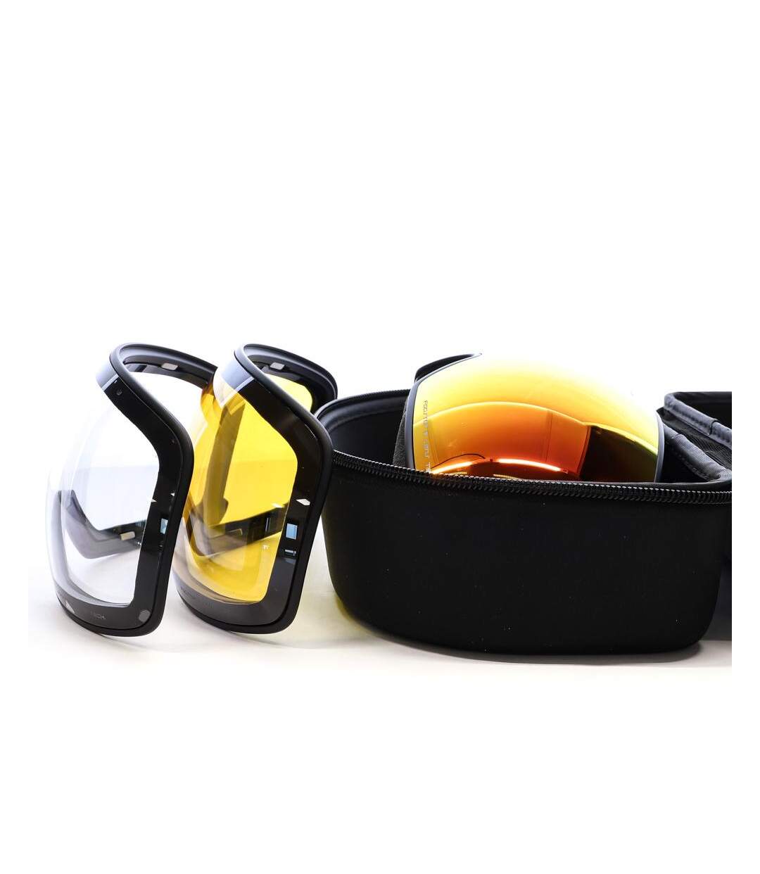 Masque de ski orange/noir mixte cairn gravity spx3-2