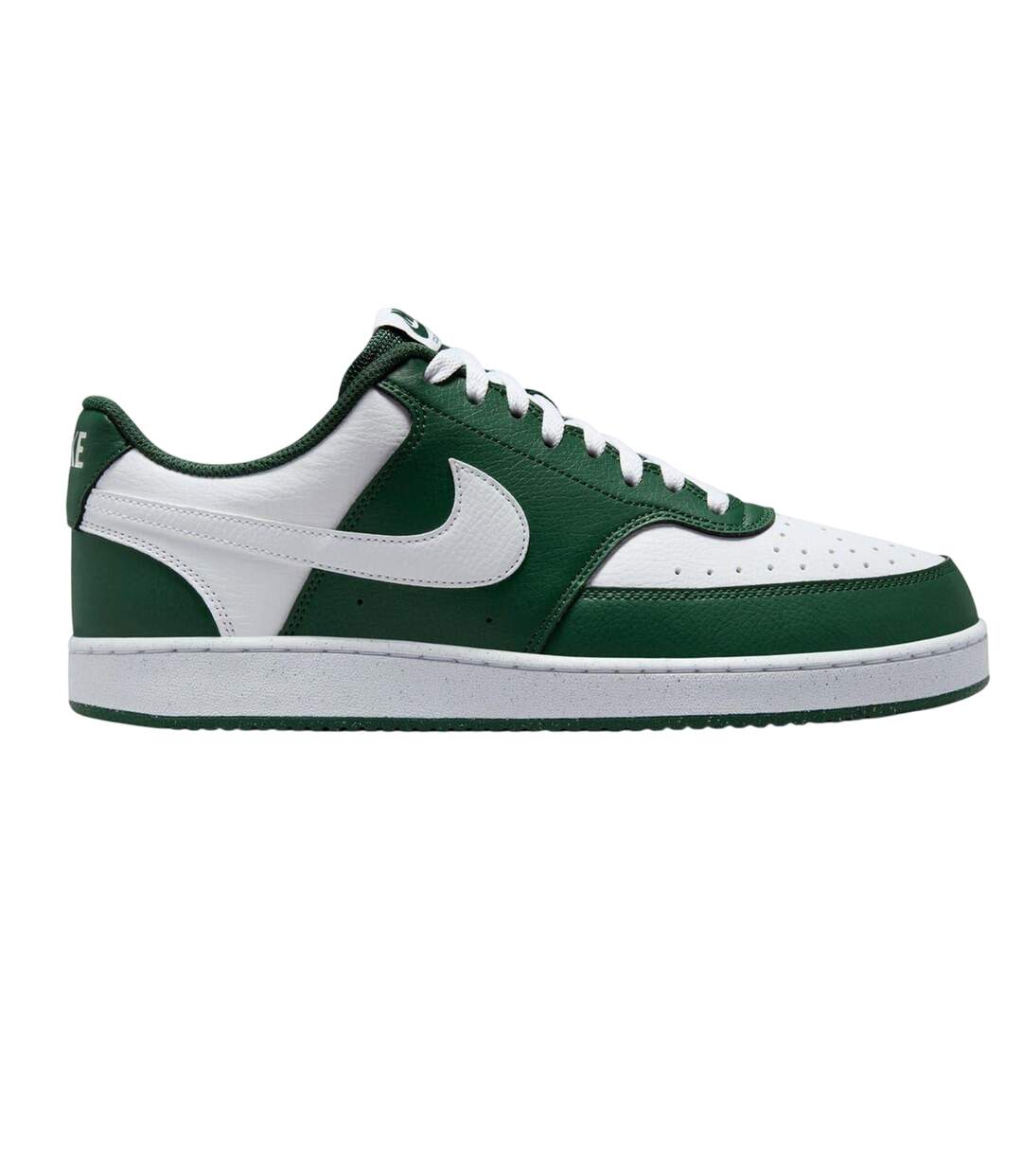 Mens Vision Low Leather Trainers Royal Green Sail White Nike-1