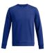Mens Fleece Regular Sweatshirt Tech Blue Black Under Armour-2