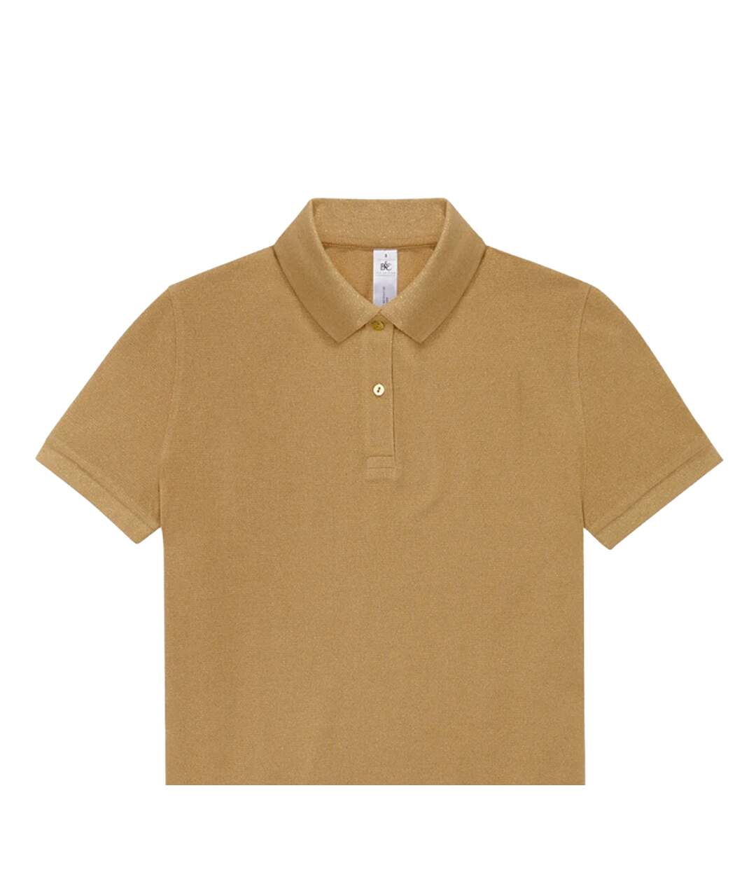 Womens/ladies My Polo Shirt Meta Gold B&C-2
