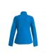 Womens/ladies Trial Soft Shell Jacket Ocean Blue Printer-2