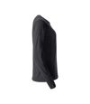 Clique Womens/Ladies Basic Long-Sleeved T-Shirt (Black)