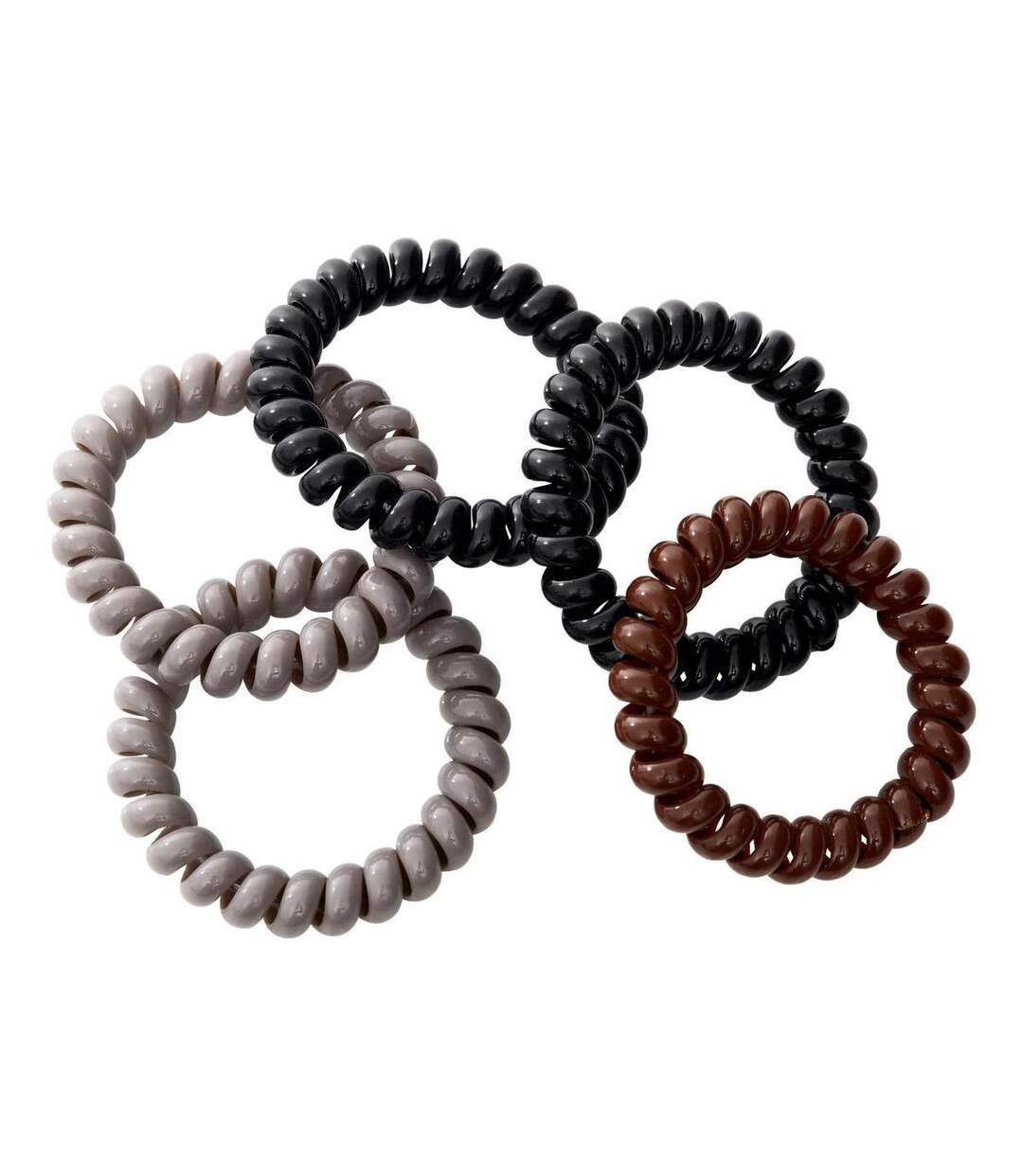 Boîte de 20 Élastiques à Cheveux Selena 9cm Transparent-3