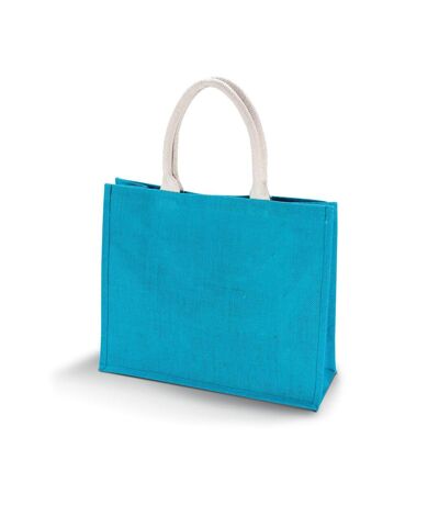 Kimood Womens/Ladies Jute Beach Bag (Pack of 2) (Turquoise) (One Size) - UTRW6670