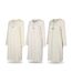 OZABI Chemise de Nuit Femme Pack de 3, Coton Manches Longues, Col Rond 4 Boutons-1