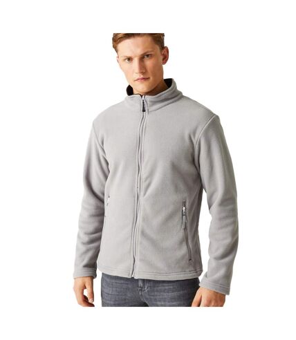 Regatta Mens Ascender Fleece Jacket (Mineral Grey/Black)