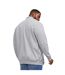 Mens Paulos Relaxed Fit Sweat Jacket Grey Melange Jack And Jones-4