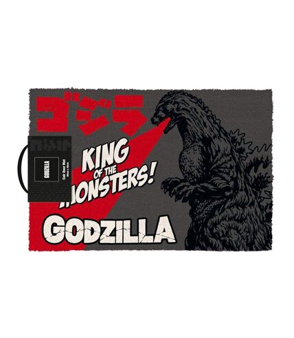 Godzilla - Paillasson KING OF MONSTERS (Gris / Blanc / Rouge) (40 cm x 60 cm) - UTPM5826