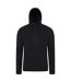 Mens camber fleece full zip hoodie black Mountain Warehouse