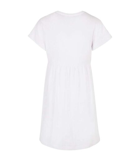 Robe T-shirt Empire Valance Femme Blanc Urban Classics