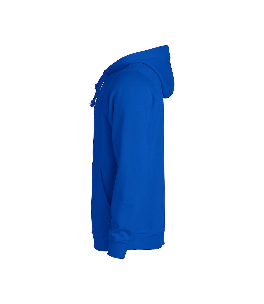 Unisex Adult Basic Hoodie Royal Blue Clique-3