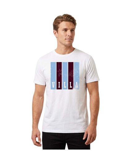 Mens Villa Short-sleeved T-shirt White AWD
