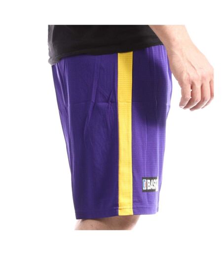 Miami Short de Basket Violet Homme Sport Zone - L